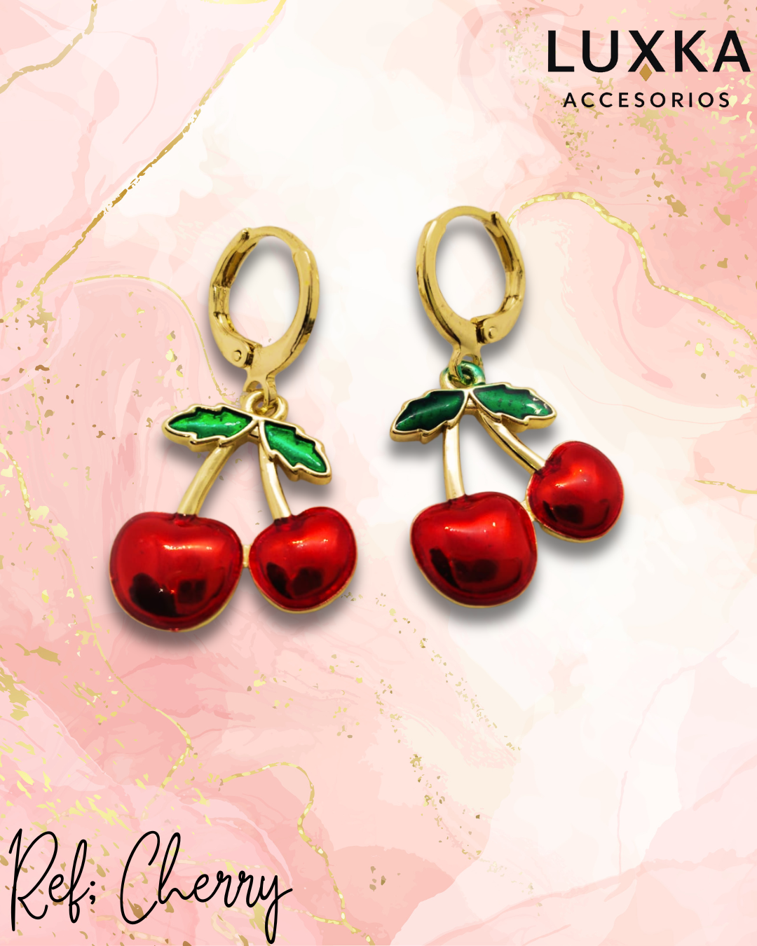 Aretes Cherry