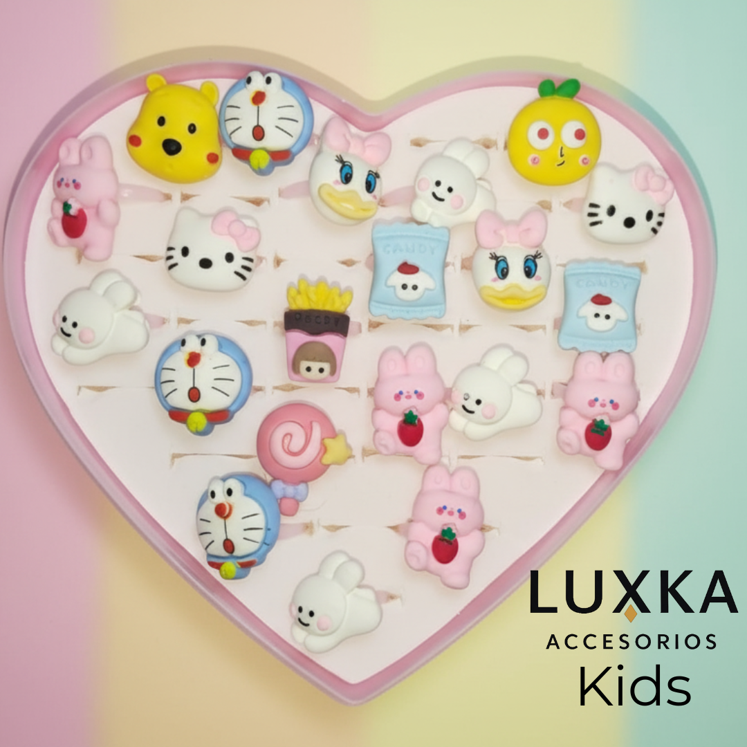 Anillos Luxka Kids