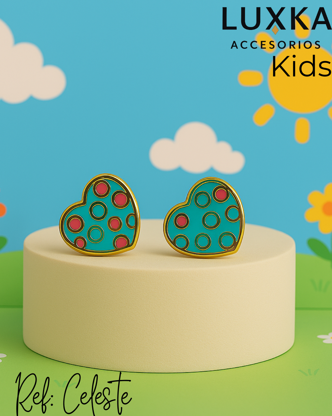 Aretes Celeste Kids