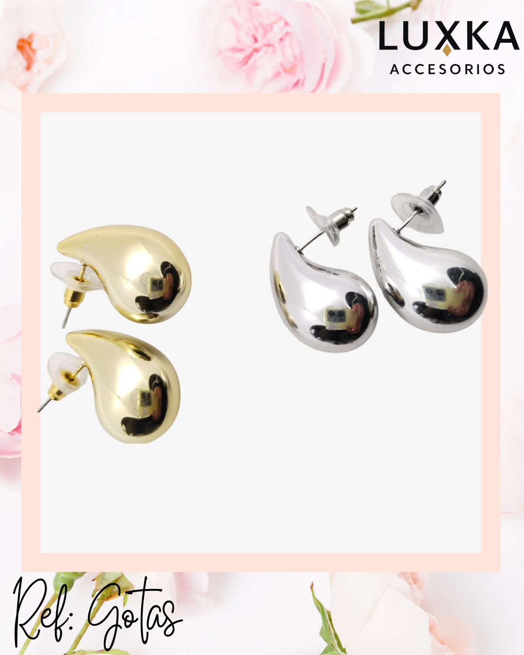 Aretes Gotas